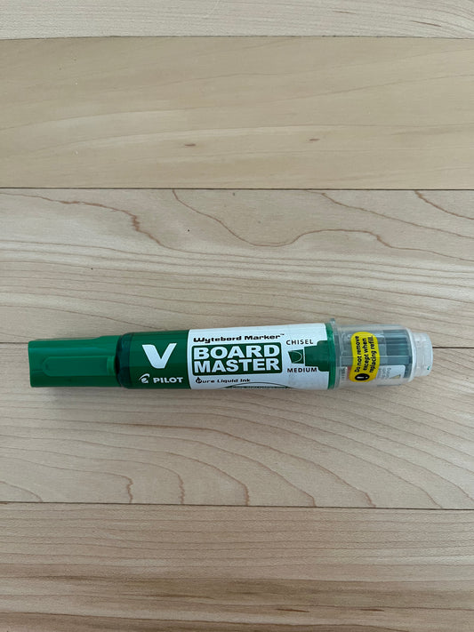 Crayon effaçable sec - vert